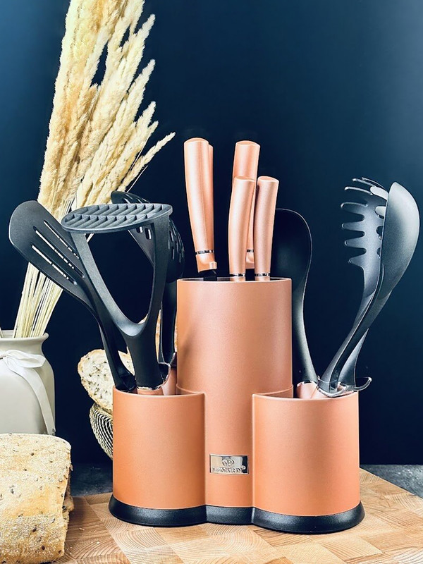 Набор кухонных принадлежностей Lenardi нержавеющая сталь 12 предметов 196-032