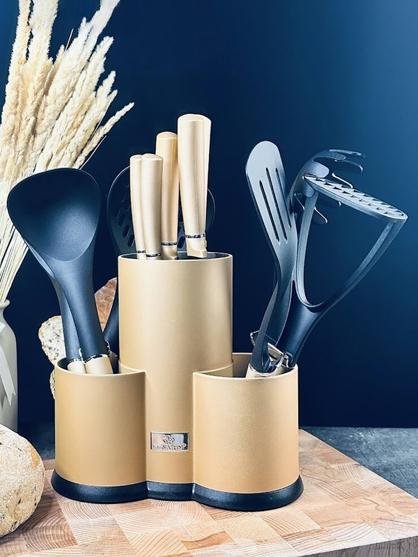 Набор кухонных принадлежностей Lenardi нержавеющая сталь 12 предметов 196-034