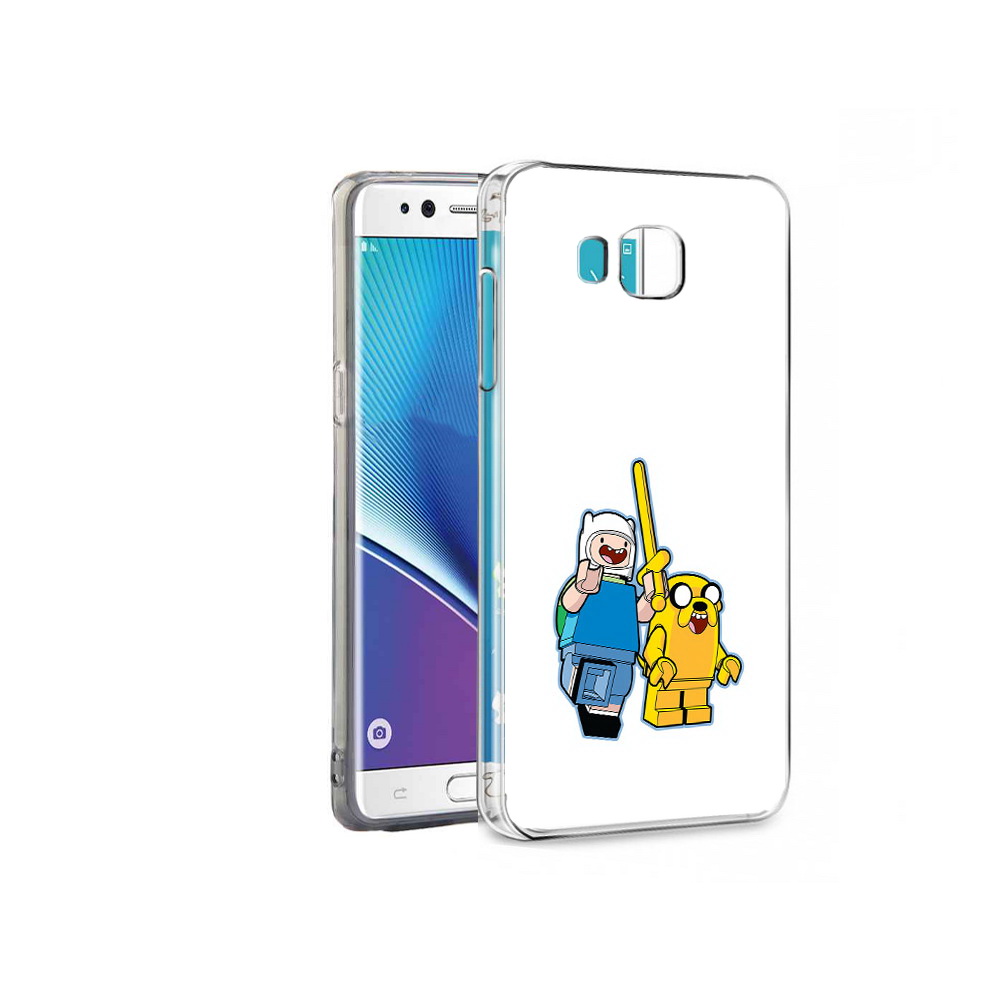 

Чехол MyPads Tocco для Samsung Galaxy Note 7 время приключений лего (PT40045.522.274), Прозрачный, Tocco