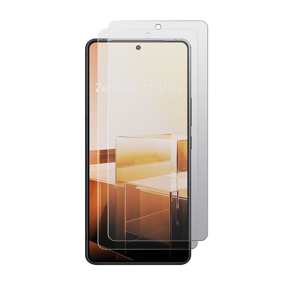 

Комплект из 2-х защитных гибридных стекол МАТОВЫХ Krutoff для ASUs Zenfone 11 Ultra