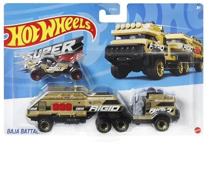 

Машинка Hot Wheels Baja Battalion HMF91, Разноцветный