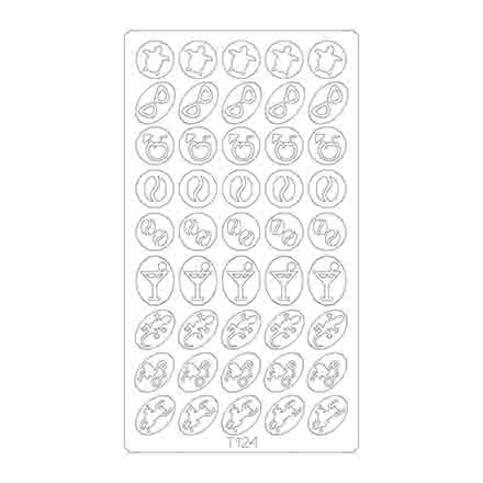 

Трафареты Freedecor, Deep Design T124, Прозрачный
