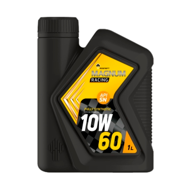 

РОСНЕФТЬ Magnum Racing 10W-60 (РНПК) SN/A3/B4 моторное масло синт. кан. 1 л 40801732