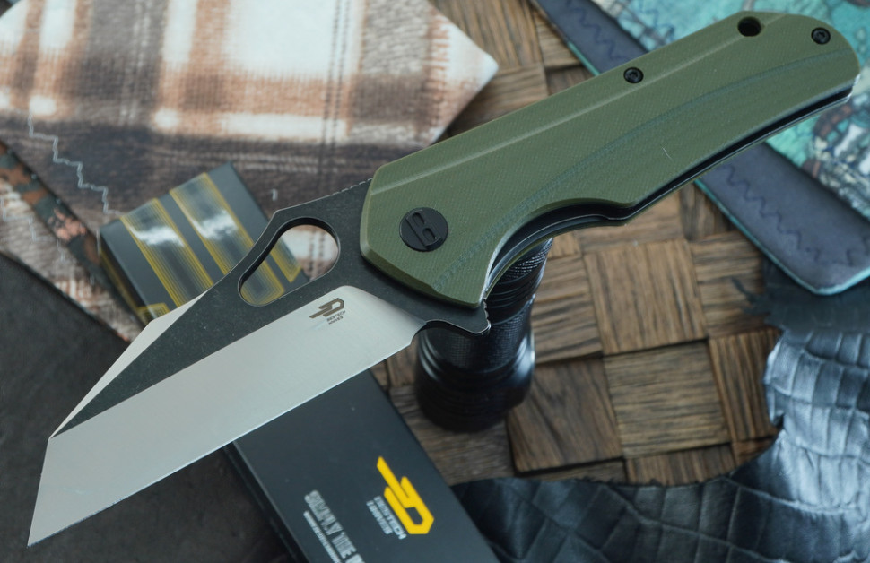 

Складной нож Bestech Knives Operator BG36C, Зеленый;черный, Operator BG36C