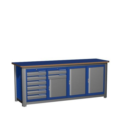 

Верстак четырехтумбовый MECHANIC М20.6200, MECHANIC М20.6200