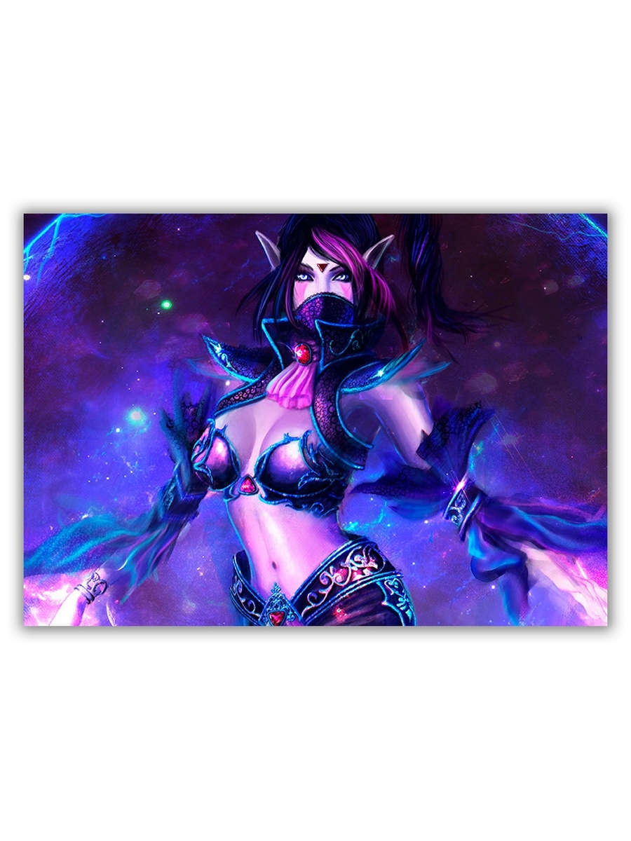 

Декоративный магнит DRABS Invoker девушка 15х21 см