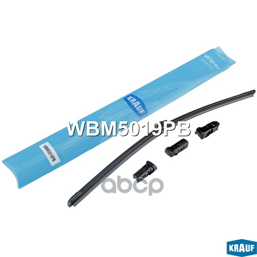 

Щеткастеклоочистителябескаркасная Krauf wbm5019pb