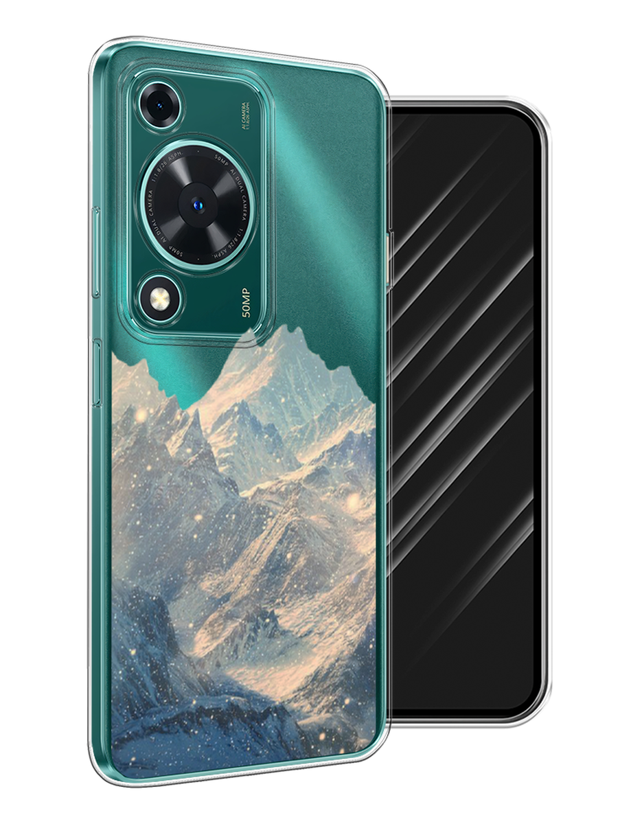 

Чехол Awog на Huawei Nova Y72 "Горы арт 2", Серый, 6123650-1