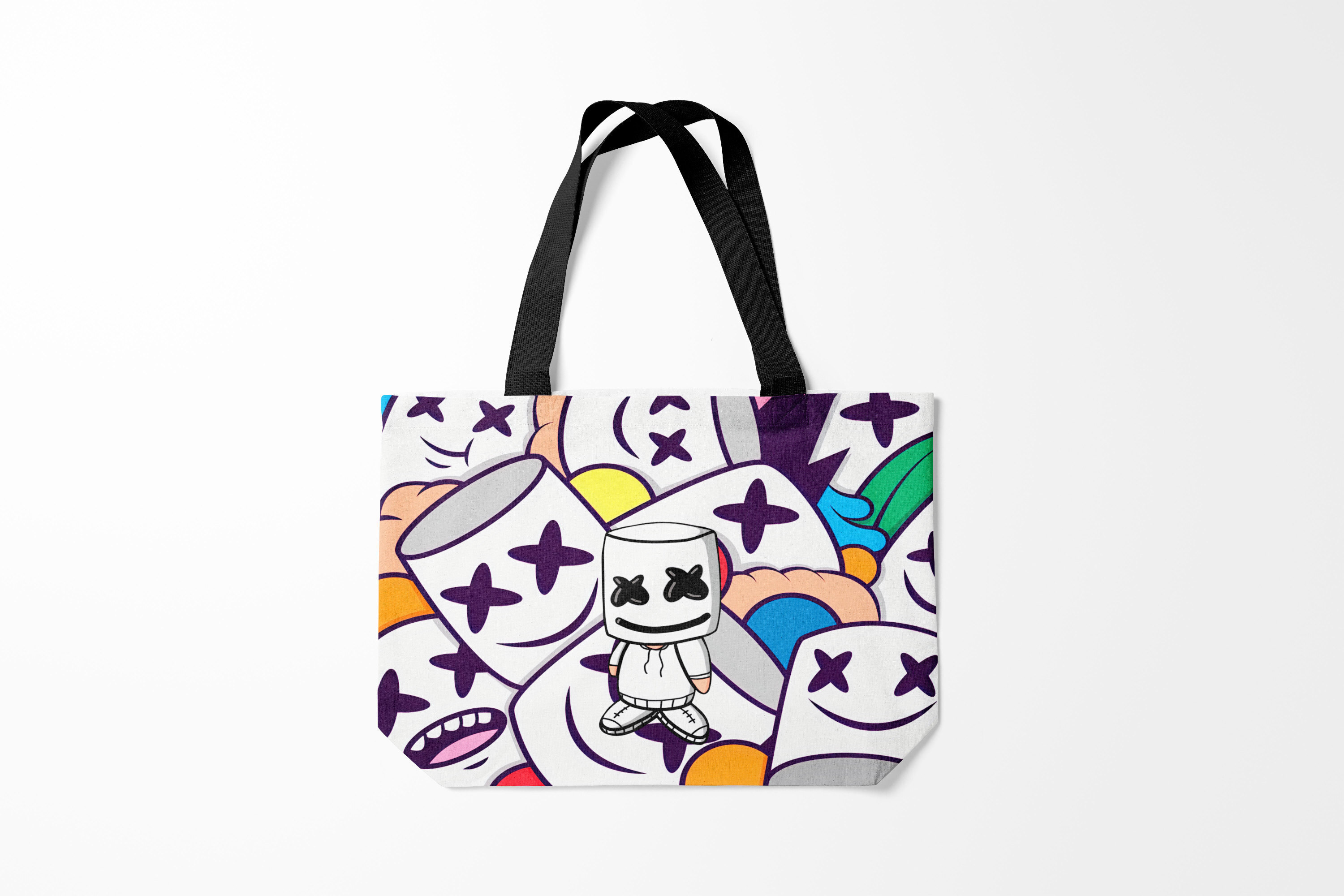 

Сумка шoппер унисекс Burnettie Marshmello, разноцветный, Marshmello