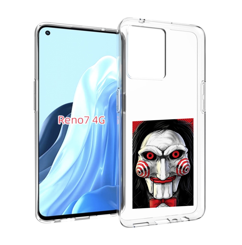 

Чехол MyPads кукла из пилы для OPPO RENO 7 4G, Прозрачный, Tocco