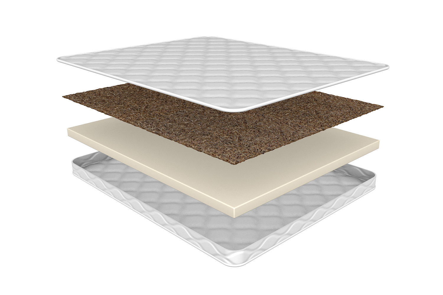 Матрас беспружинный Класс Матрас Simple cocos 10см 200х190 см, ортопедическая пена