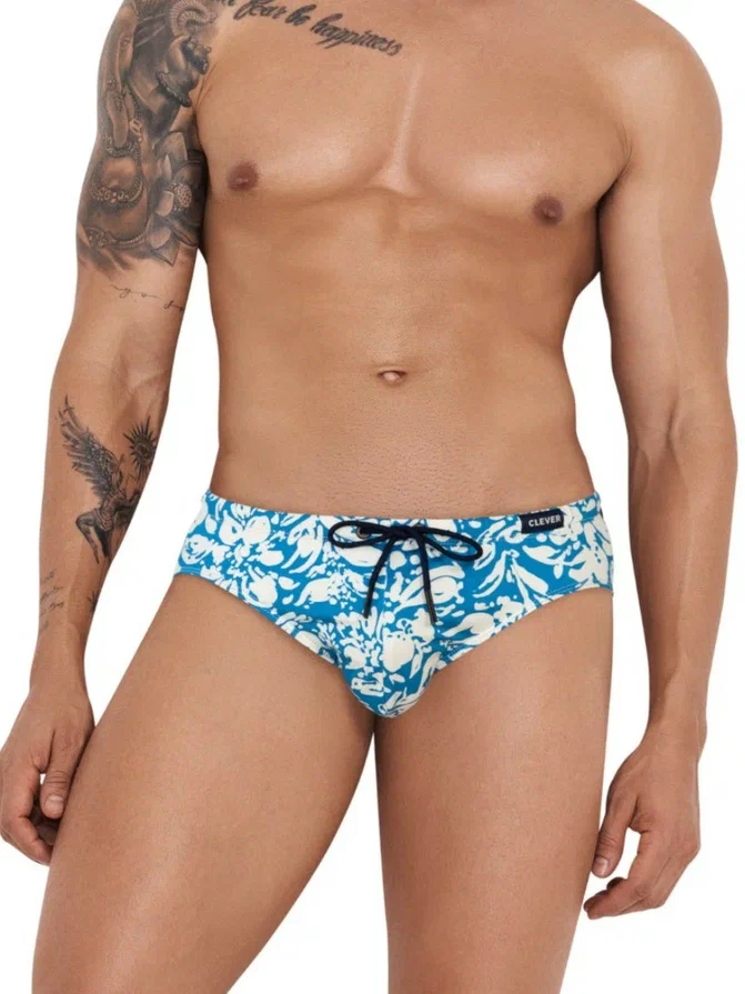 

Плавки мужские Clever Masculine Underwear 1246 синие М, Синий, 1246