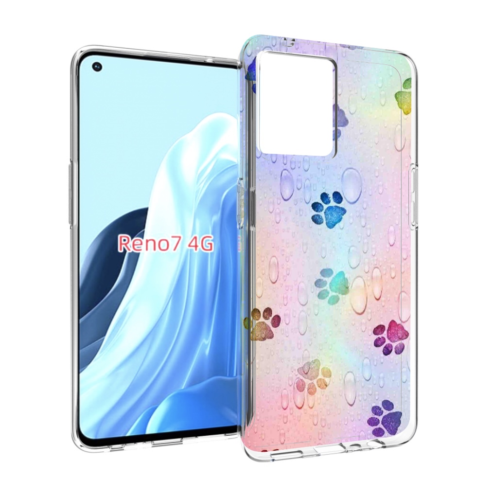 

Чехол MyPads лапки для OPPO RENO 7 4G, Прозрачный, Tocco