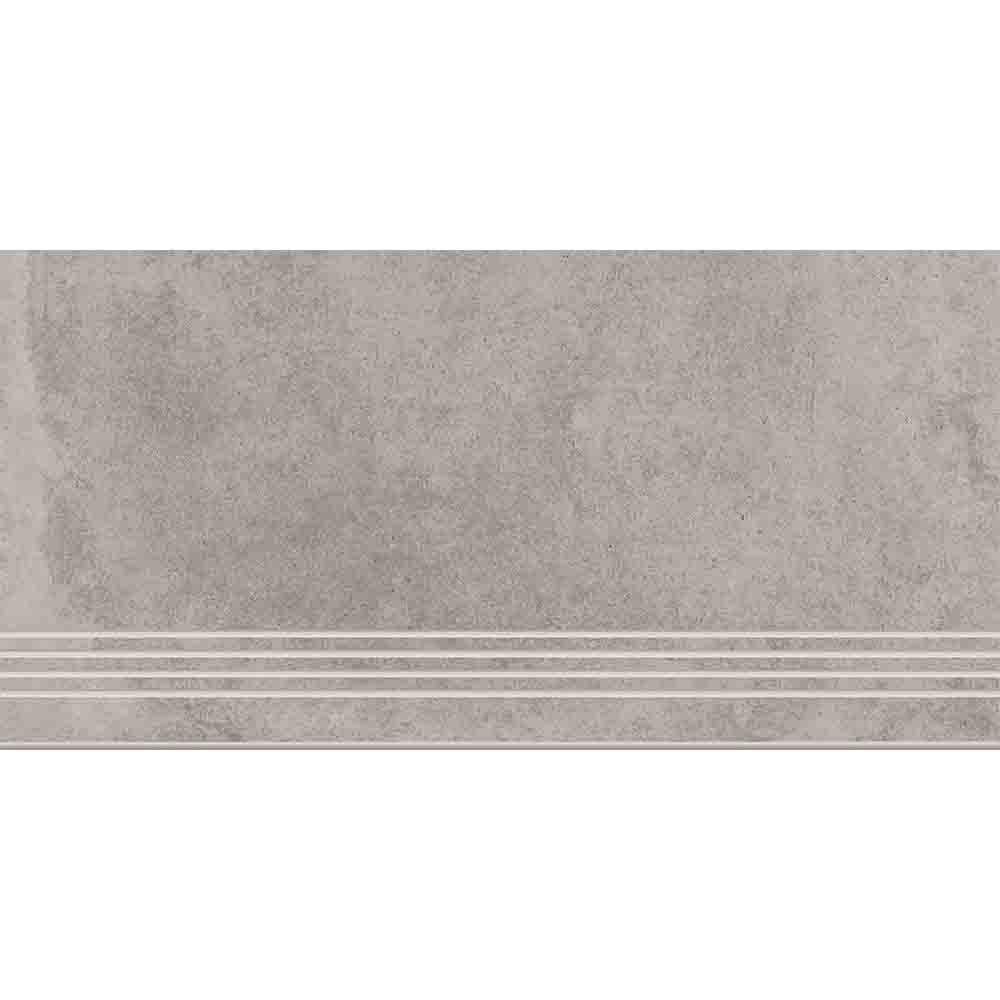 фото Керамогранит ступень cersanit lofthouse серый 598х297х8,5 мм
