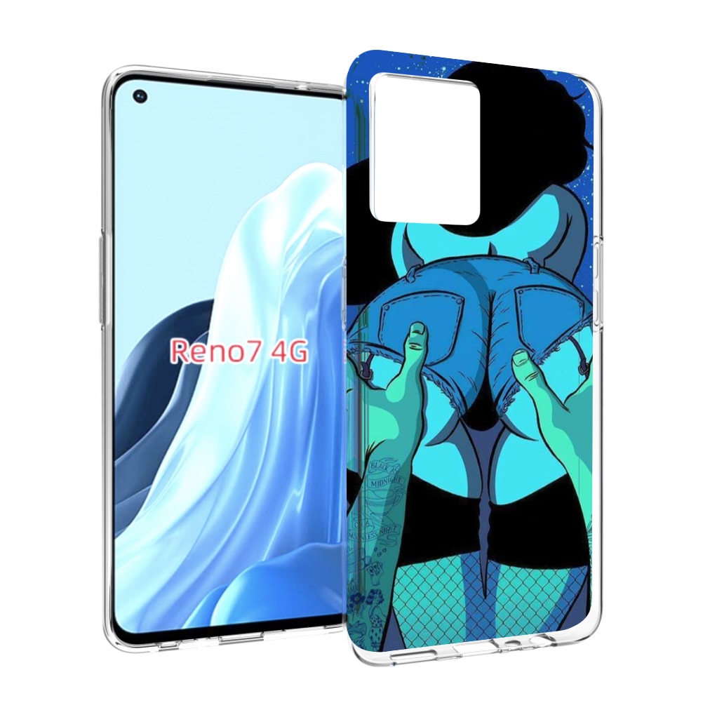 

Чехол MyPads любитель потрогать для OPPO RENO 7 4G, Прозрачный, Tocco