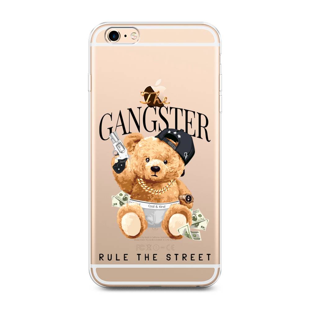 

Чехол на Apple iPhone 6 Plus/6S Plus "The Gangster", Бежевый;серый;черный, 10550-6