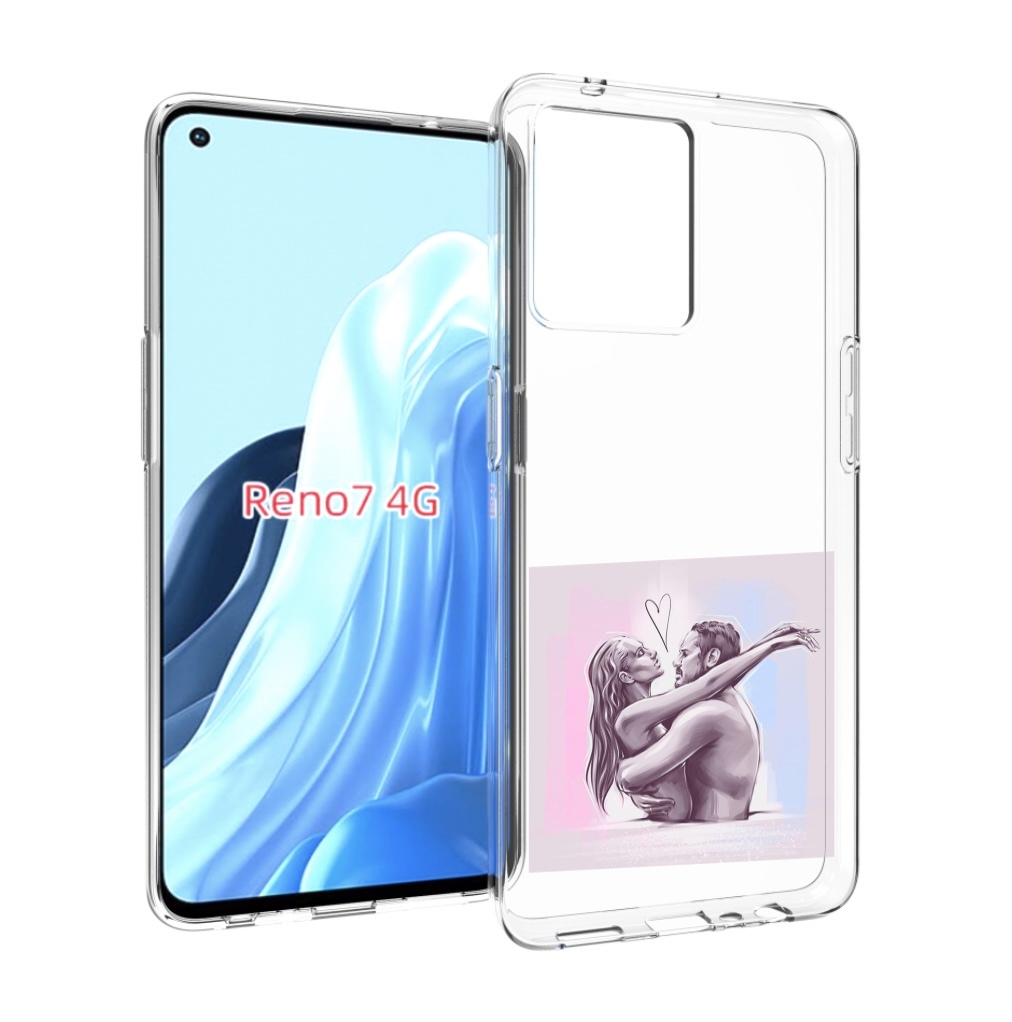 

Чехол MyPads любовные-тела для OPPO RENO 7 4G, Прозрачный, Tocco