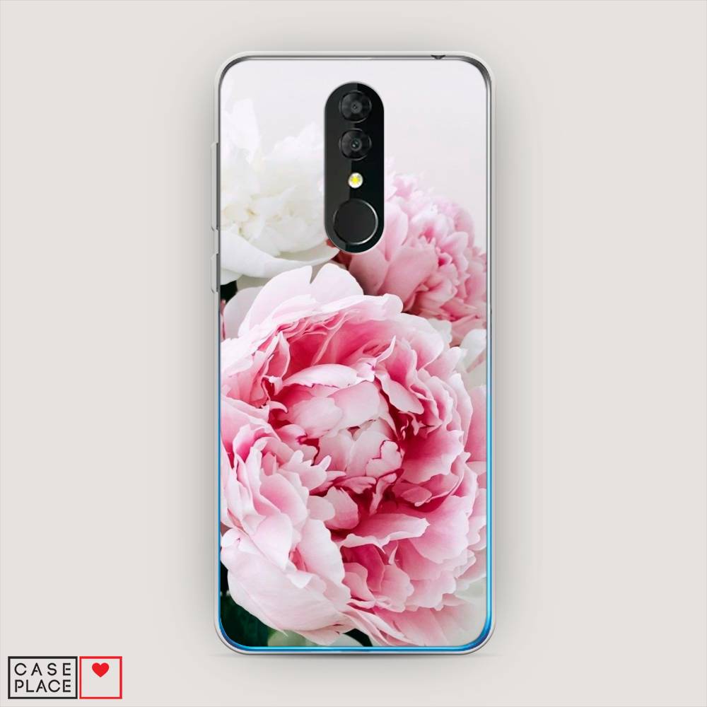 

Чехол на Alcatel 3 5053Y (2019) "Розовые и белые пионы", Розовый;белый, 170550-2