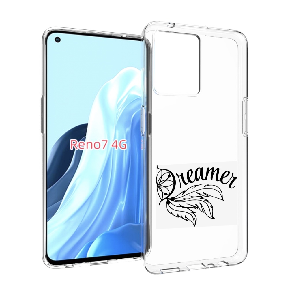 

Чехол MyPads мечтадел для OPPO RENO 7 4G, Прозрачный, Tocco