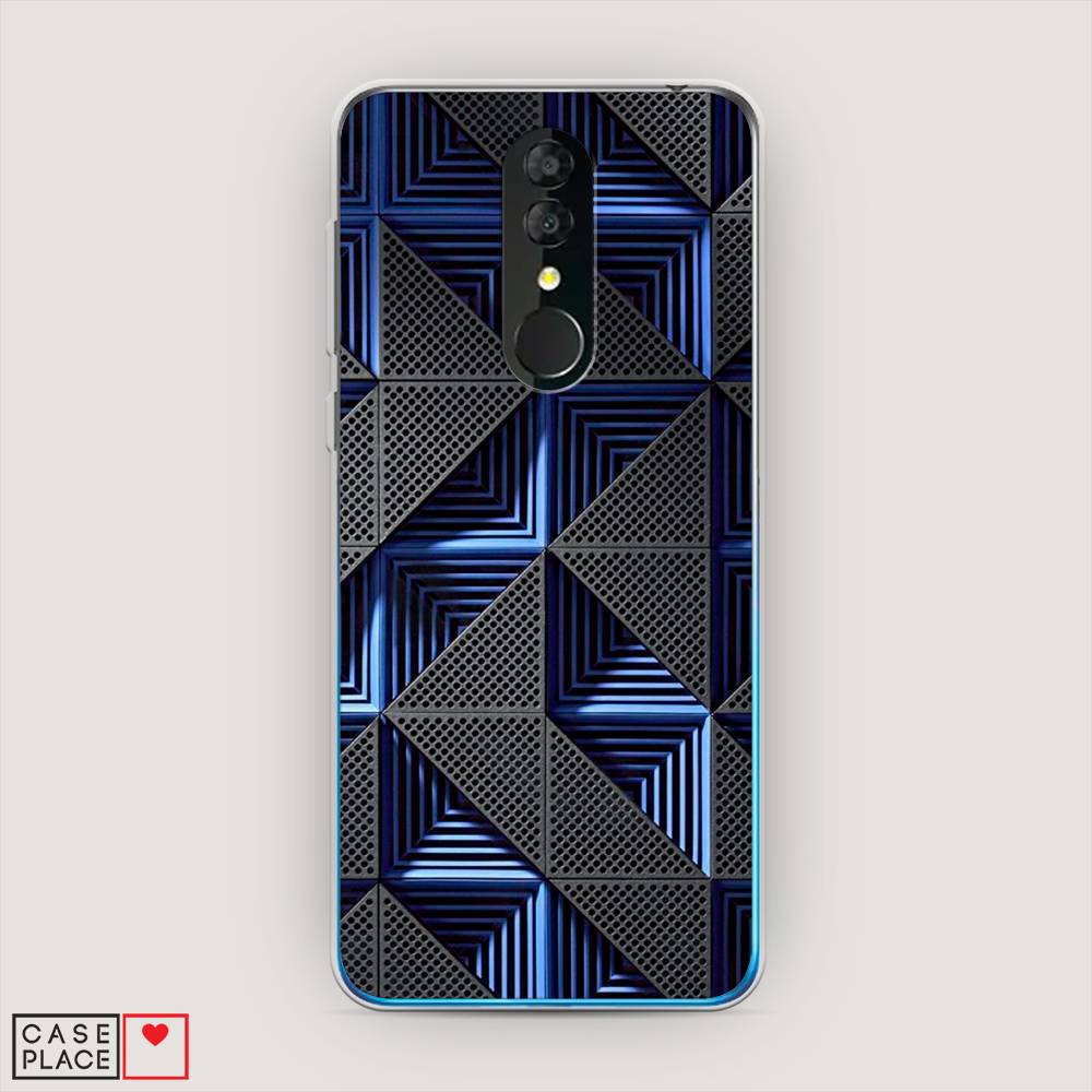 

Чехол на Alcatel 3 5053Y (2019) "IBM", Серый;синий, 170550-3