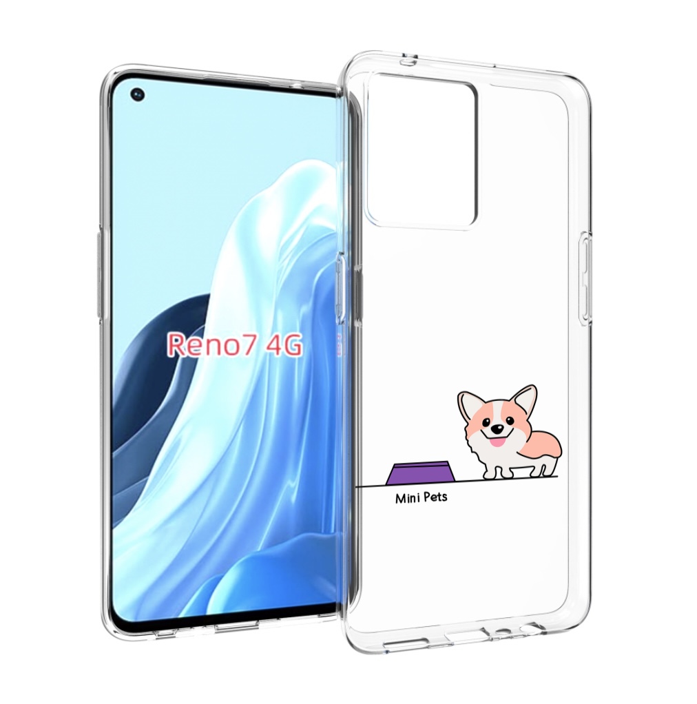 

Чехол MyPads мини-питомец детский для OPPO RENO 7 4G, Прозрачный, Tocco