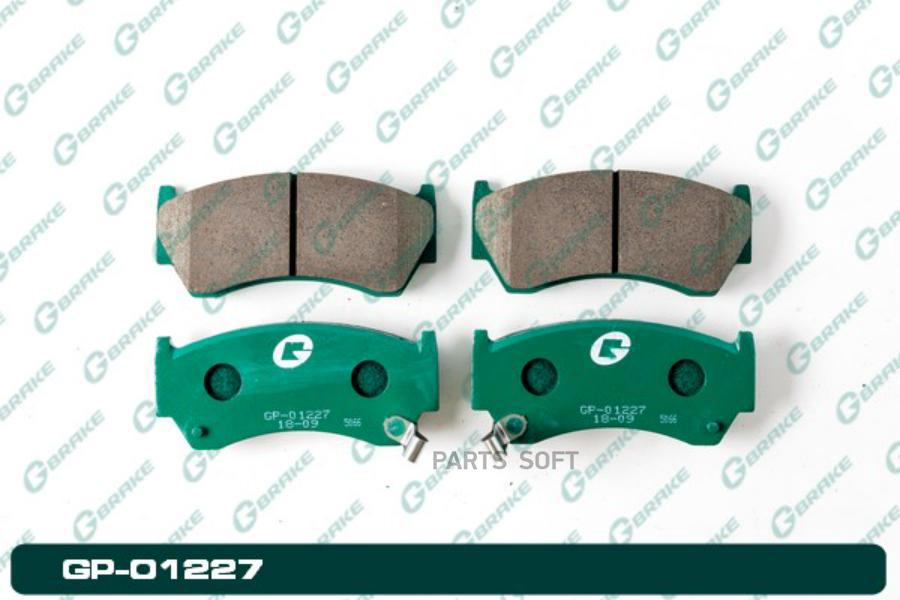 

Тормозные колодки GBRAKE GP01227