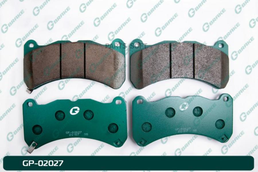 

Тормозные колодки GBRAKE GP02027