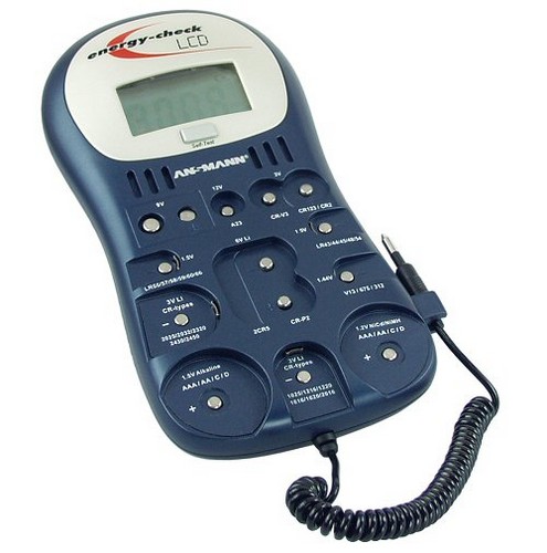 

Тестер ANSMANN 4000392 Energy Check LCD, 4000392