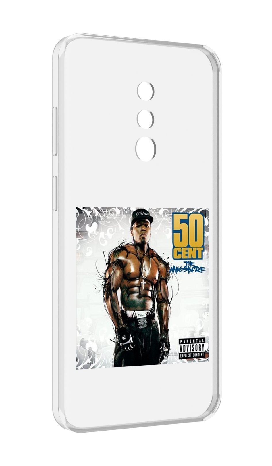 

Чехол MyPads 50 Cent - The Massacre для Blackview BV5200, Прозрачный, Tocco