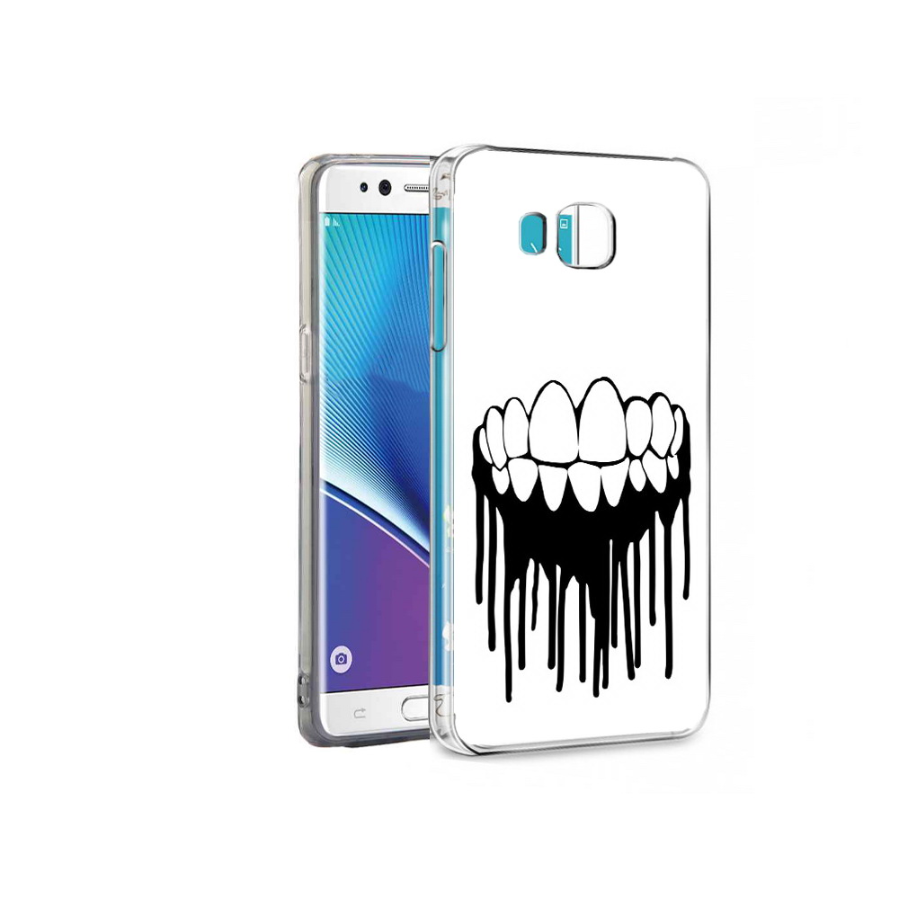 

Чехол MyPads Tocco для Samsung Galaxy Note 7 зубы (PT40045.522.372), Прозрачный, Tocco