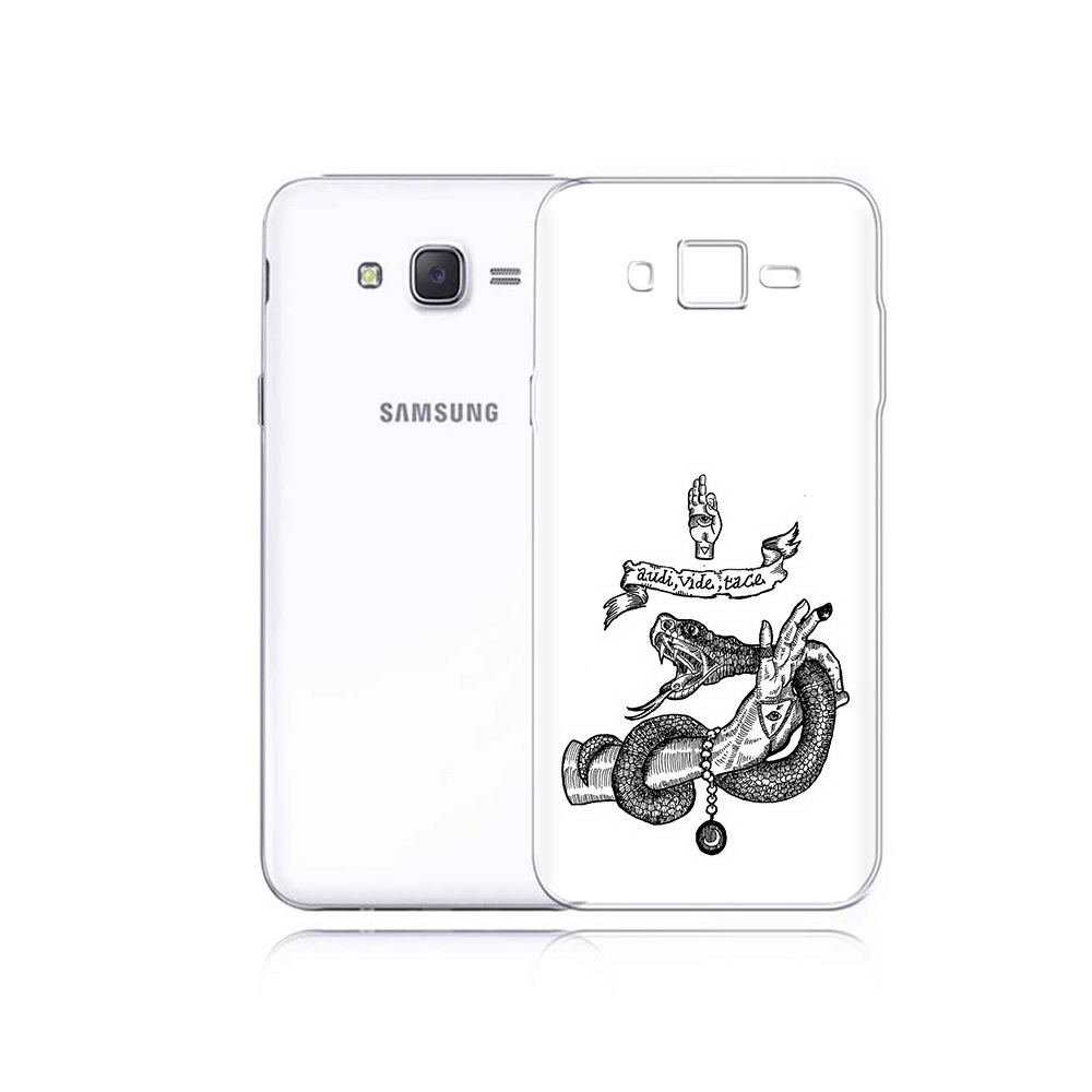 

Чехол MyPads Tocco для Samsung Galaxy J5 змея на руке рисунок (PT29188.586.366), Прозрачный, Tocco