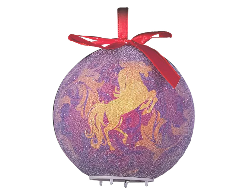 

Шар на ель Marko Ferenzo Gift 50773 8 см 1 шт., Gift