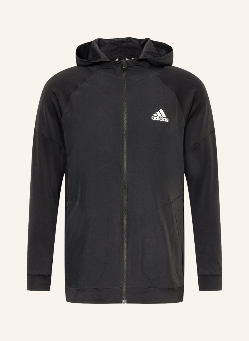 

Ветровка мужская Adidas 1001298983 черная L (доставка из-за рубежа), 1001298983