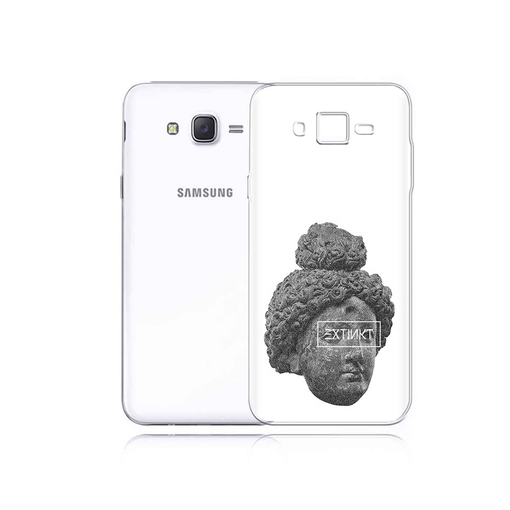 

Чехол MyPads Tocco для Samsung Galaxy J5 каменное лицо девушки (PT29188.586.383), Прозрачный, Tocco
