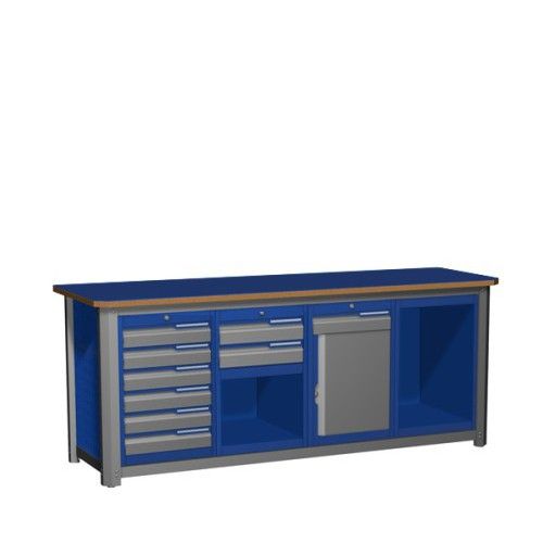 

Верстак четырехтумбовый MECHANIC М20.6ППС11ПС2, MECHANIC М20.6ППС11ПС2