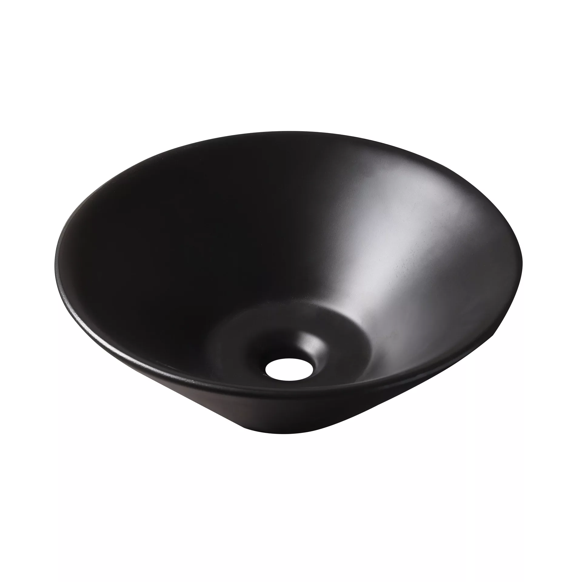 Накладная раковина для ванной GiD N9102bg черная керамическая
