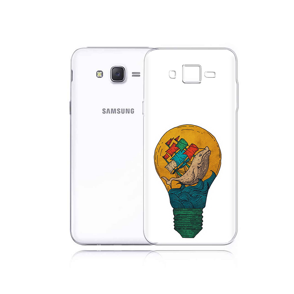 

Чехол MyPads Tocco для Samsung Galaxy J5 кит в лампочке с парусами (PT29188.586.387), Прозрачный, Tocco