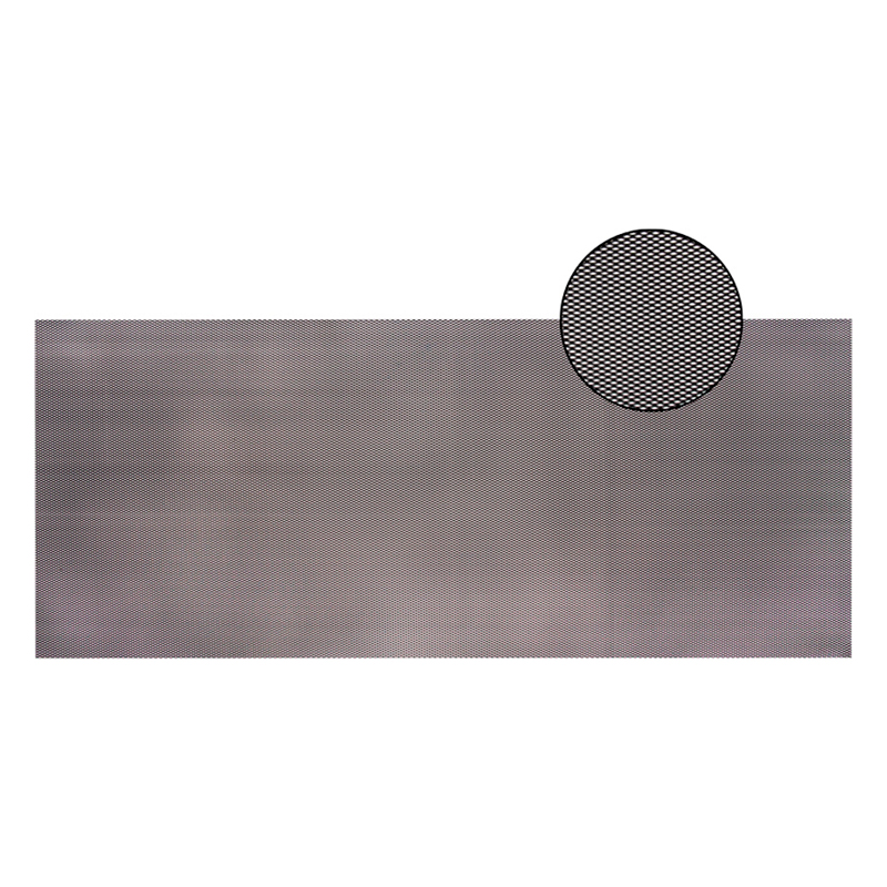 KRAFT Облицовка радиатора алюминий 100 х 40 см черная ячейки 6мм х 3мм KT 835481