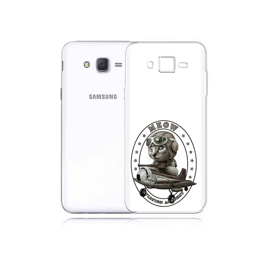 Чехол MyPads Tocco для Samsung Galaxy J5 кот в самолете (PT29188.586.395)
