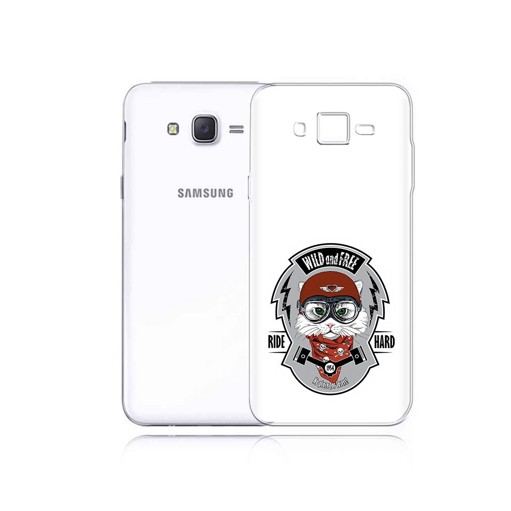 

Чехол MyPads Tocco для Samsung Galaxy J5 кошка в шлеме (PT29188.586.404), Прозрачный, Tocco