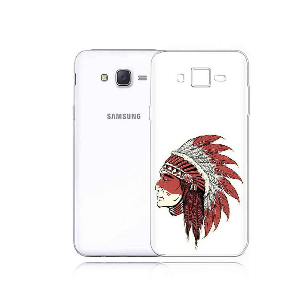 

Чехол MyPads Tocco для Samsung Galaxy J5 красный индеец (PT29188.586.411), Прозрачный, Tocco