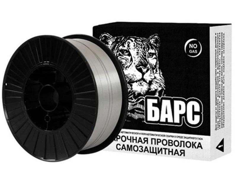Барс Проволока порошковая самозащитная E71T-11 ф 0,8 мм кассета 5 кг СВ000009282