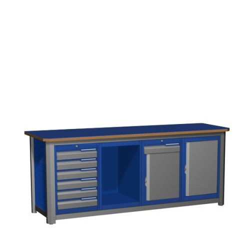 

Верстак четырехтумбовый MECHANIC М20.6ПС210, MECHANIC М20.6ПС210