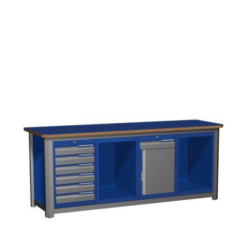 

Верстак четырехтумбовый MECHANIC М20.6ПС21ПС2, MECHANIC М20.6ПС21ПС2