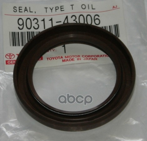 

Сальник коленвала Toyota Oetoy-9031143006 передний; 43x60x7; Toyota Land Cruiser 4.7i 98-