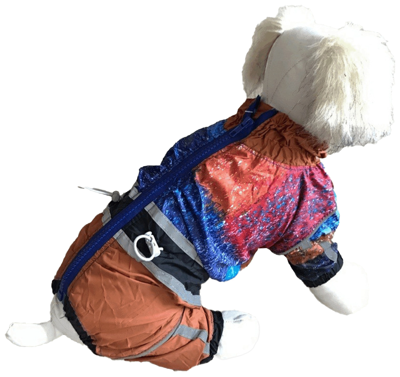 

Дождевик для собак Pet Fashion Monkey широкогрудая модель красный р. M