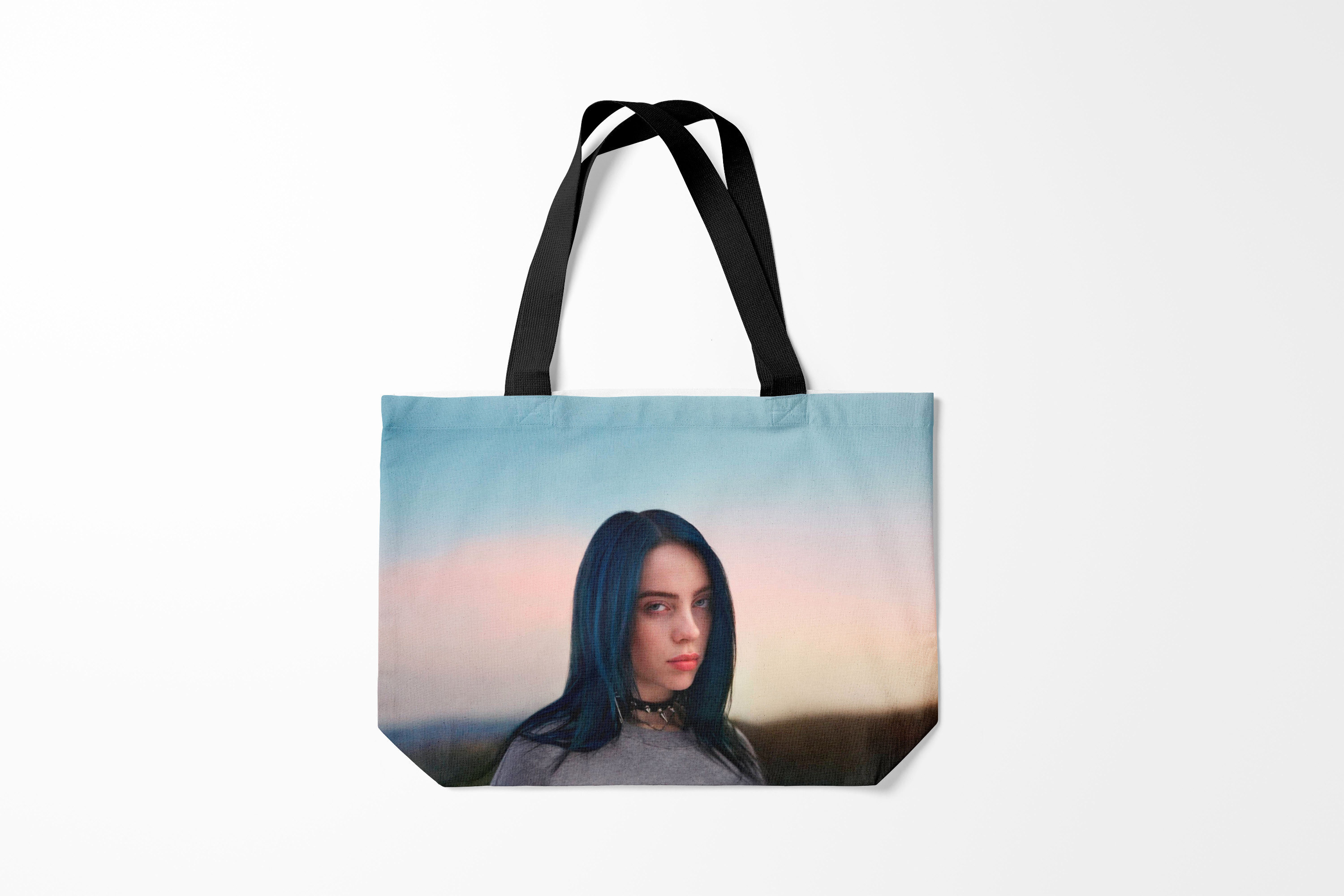 

Сумка шoппер унисекс Burnettie Billie Eilish Билли Айлиш, разноцветный, Billie Eilish Билли Айлиш