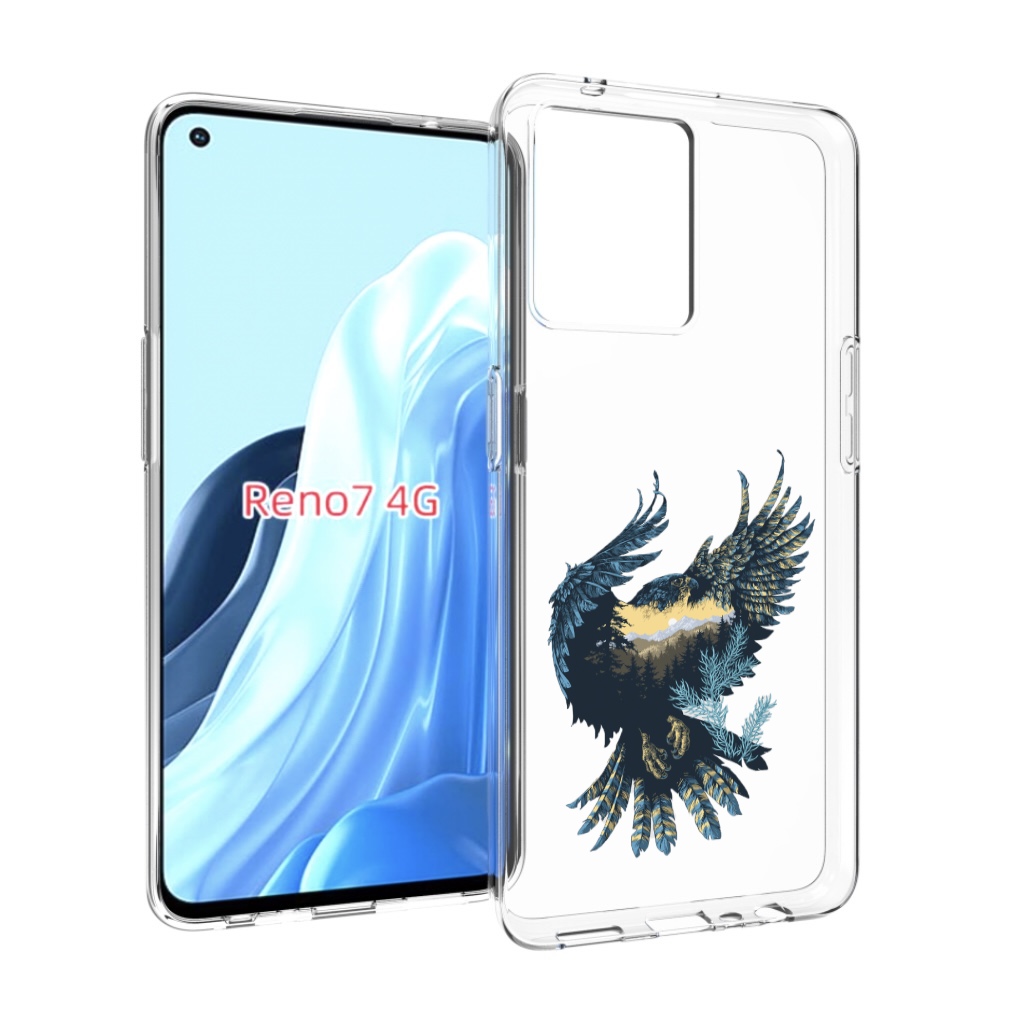 

Чехол MyPads мирок в соколе для OPPO RENO 7 4G, Прозрачный, Tocco