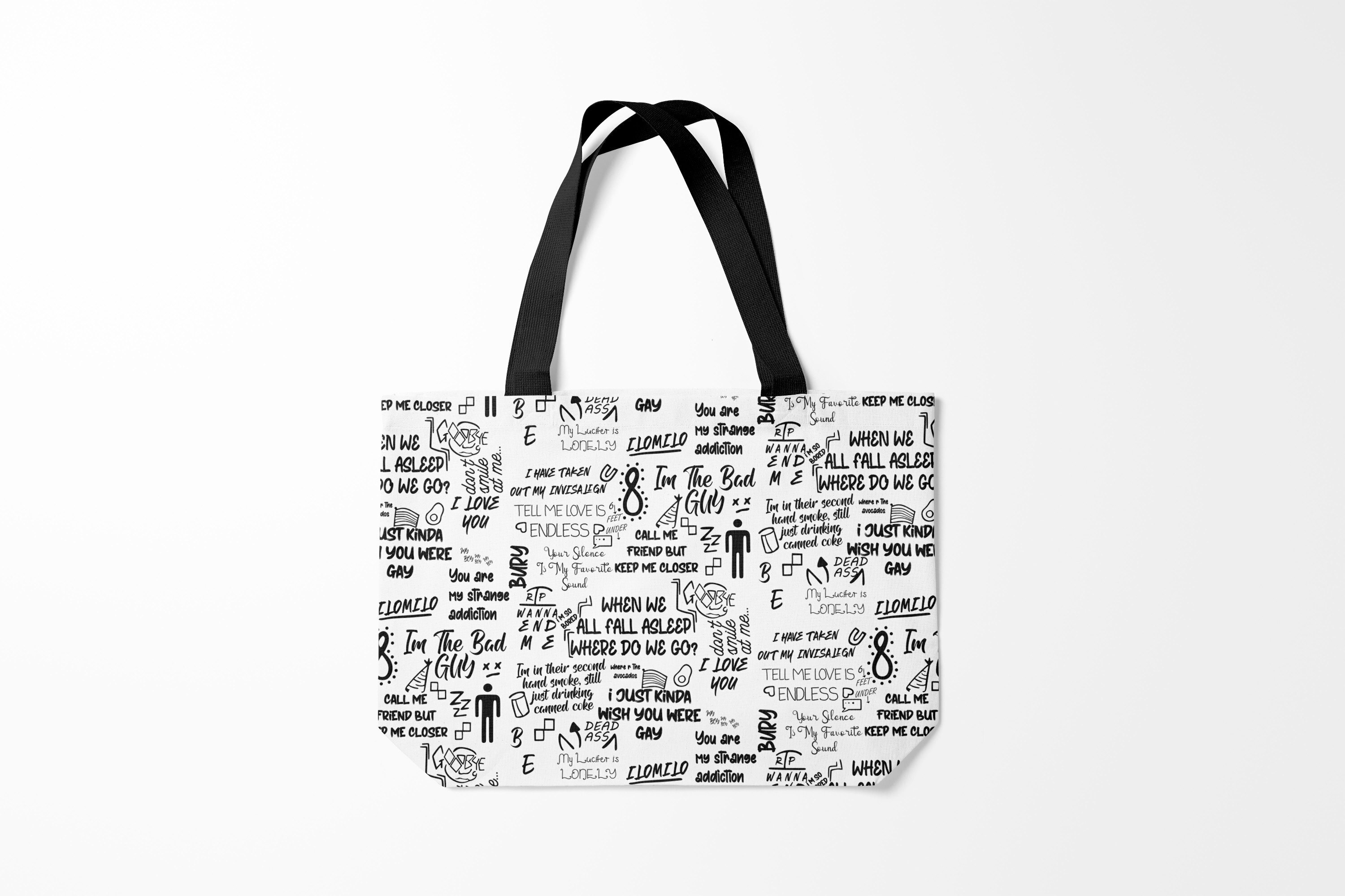 

Сумка шoппер унисекс Burnettie Billie Eilish БИЛЛИ АЙЛИШ, белый, Billie Eilish БИЛЛИ АЙЛИШ