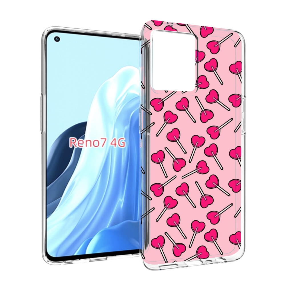 

Чехол MyPads много лединцов для OPPO RENO 7 4G, Прозрачный, Tocco